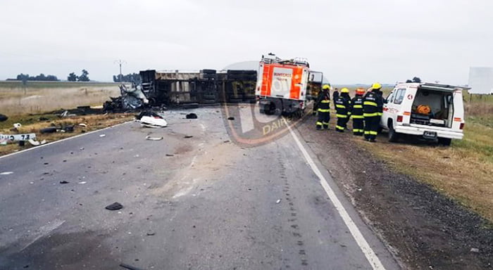 Choque Camiones Pampeano Fallecido Guamini 5junio2019