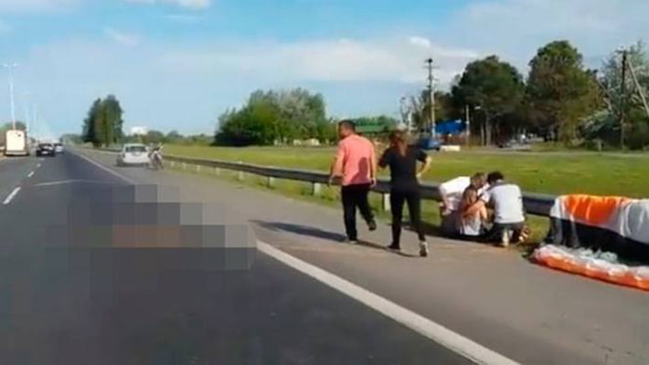 Parapentista muerto autopista buenosaires 29octubre2019