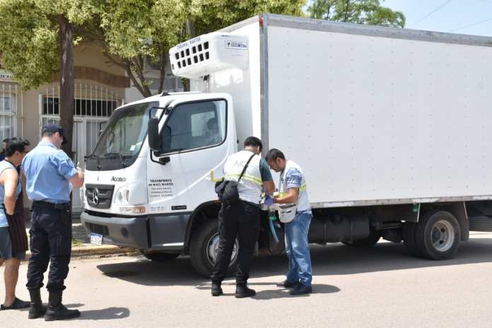 Camion Robo Policia Generalpico 15noviembre2019