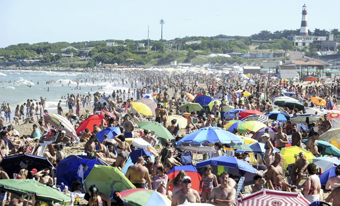 Playa Carpa Verano Turistas 5enero2020