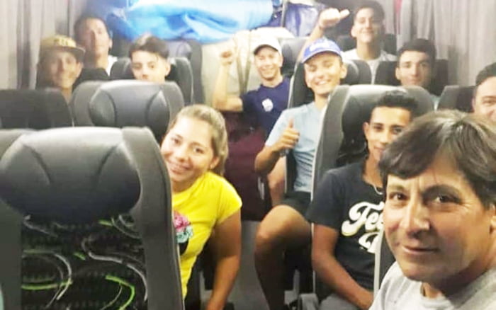 Ciclistas pampeanos viaje formosa 4marzo2020