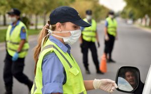 Policia Control Barbijo Calles Coronavirus 24marzo2020