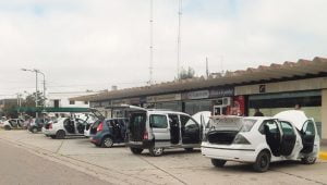 Taxis Desinfeccion Terminal Castex 28marzo2020