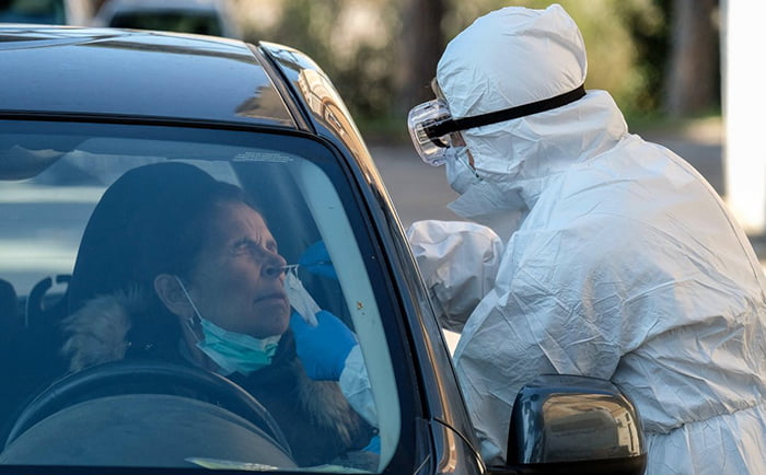 Coronavirus control serologico automovilista 25abril2020