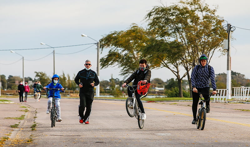 Laguna dontomas ciclistas running 6junio2020