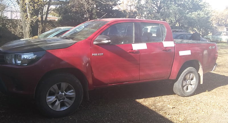 Camioneta Toyota Hilux Secuestro Hilariolagos 19junio2020