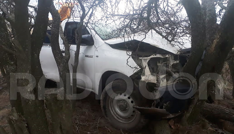 Camioneta Choque Arboles Luantoro 24junio2020