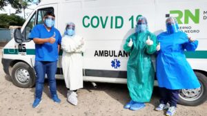 Coronavirus ambulancia medicos catriel 17junio2020