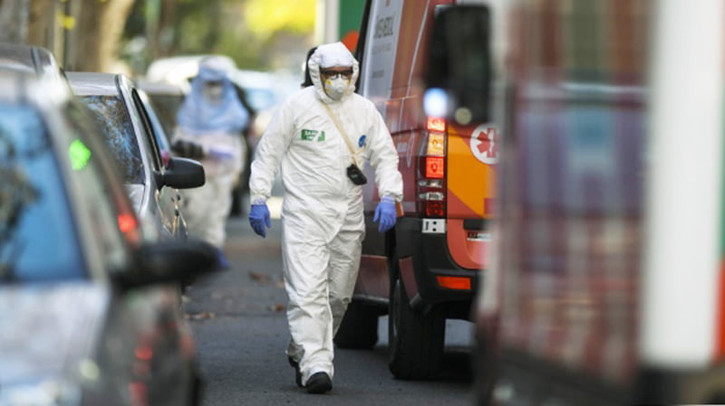 Coronavirus medico ambulancia 18junio2020