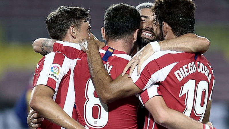 Atleticomadrid festejo 10julio2020