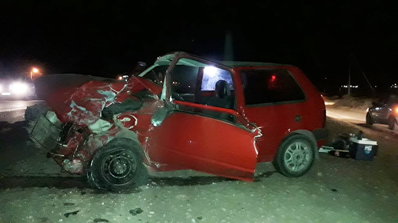 Choque Rutanacional35 Fiat Uno Santarosa 10julio2020