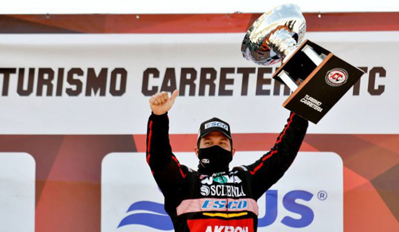 Turismocarretera aguirrevalentin festejo sannicolas 13setiembre2020