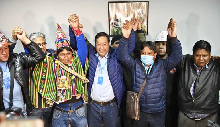 Arceluis Festejo Elecciones Bolivia 19octubre2020