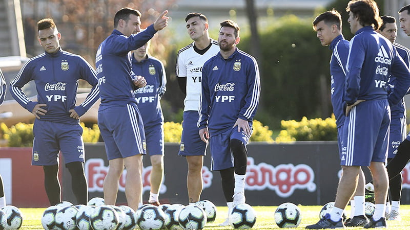 Seleccionargentina scalonilionel futbolistas entrenamientos 7octubre2020
