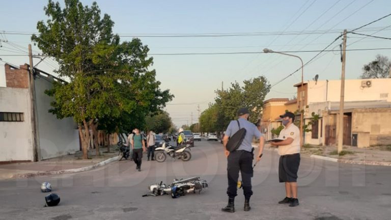 Choque motociclista fracturada castex 14octubre2020