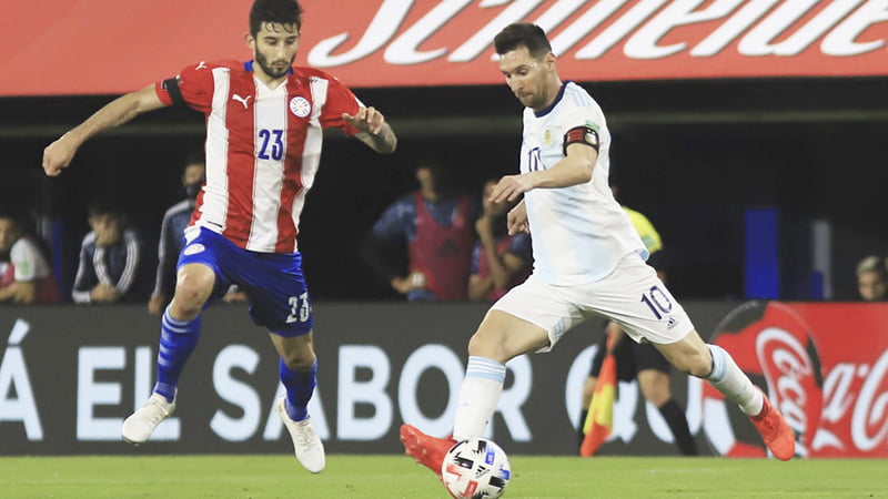 Eliminatoriassudamericanas argentina paraguay messilionel 12noviembre2020