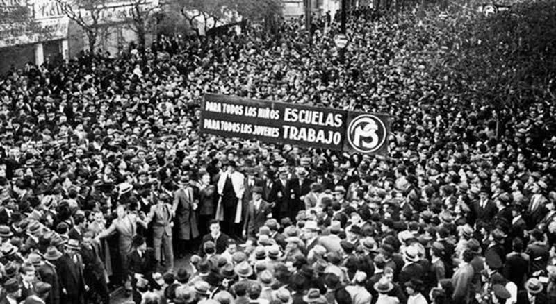 Partidosocialista Manifestacion 1939