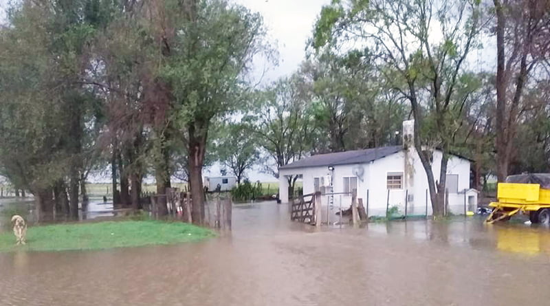 Campo Sanjuan Inundacion Lluvia Casa 19abril2021