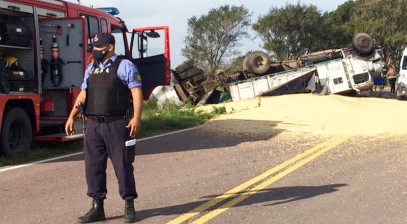 Choque fallecido automovilista policia 18abril2021