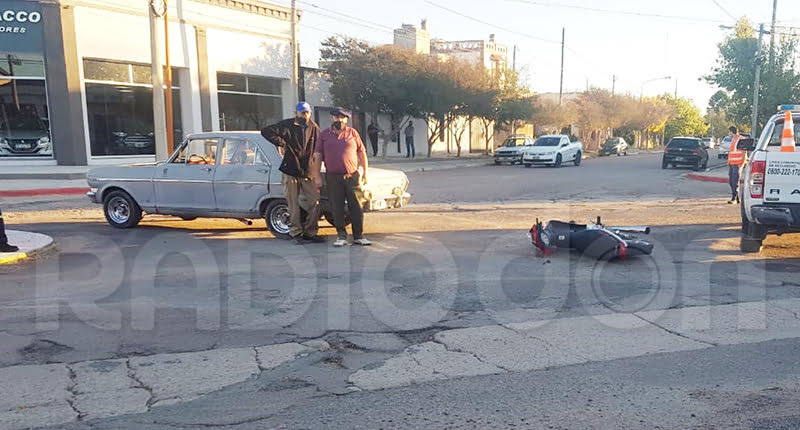 Choque motociclista fractura castex 26abril2021