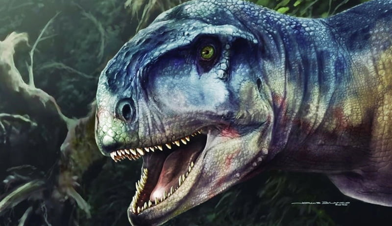 Dinosaurio depredador patagonia 1abril2021