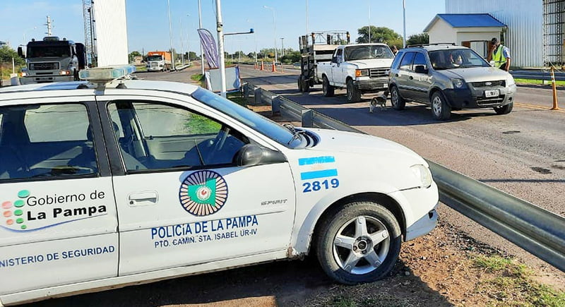 Policia Patrullero Control Ruta Santaisabel 20abril2021