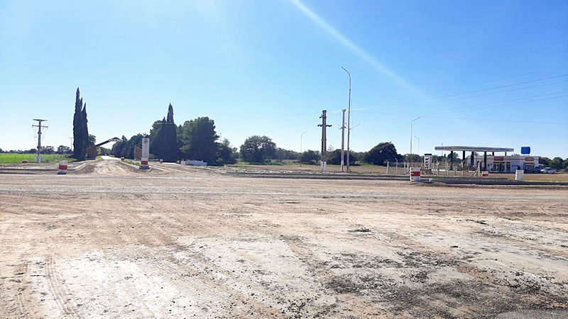 Arata ingreso trabajos pavimento 13mayo2021