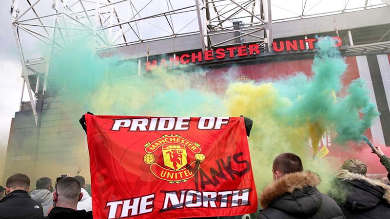 Manchester United Simpatizantes Protesta 3mayo2021