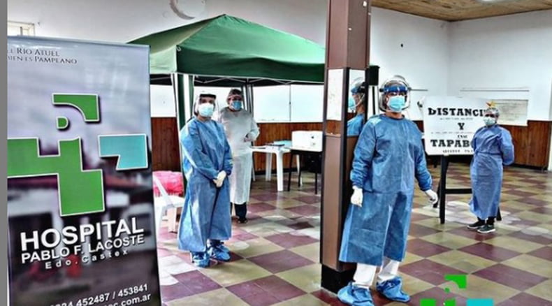 Coronavirus hospital pabloflacoste hisopados sociedadespaniola 8mayo2021