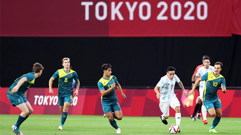 Juegosolimpicos Argentina Australia Futbol 22julio2021