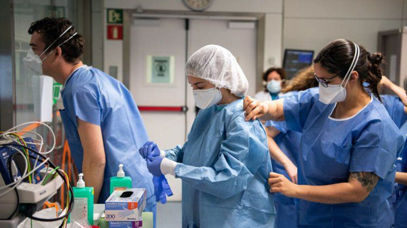 Coronavirus medicos terapiaintensiva 4julio2021