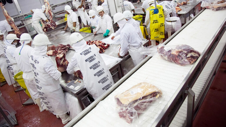 Frigorifico carne vacuna trabajadores 24agosto2021