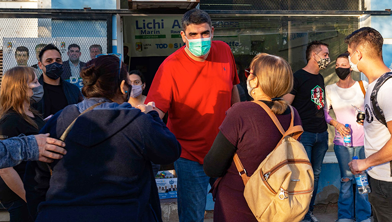 Bensusandaniel proselitismo recorrida 9octubre2021