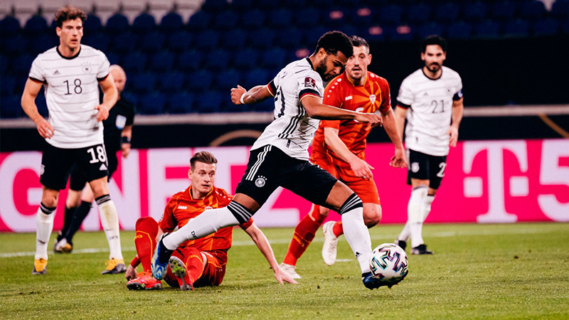 Eliminatorias europa alemania macedonia jugada 11octubre2021
