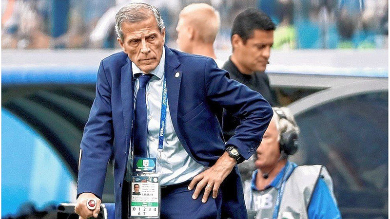 Tabarezoscar entrenador uruguay 19noviembre2021