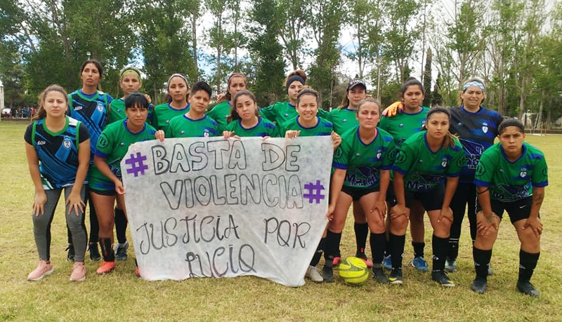 Futbol femenino bandera lucio 14diciembre2021