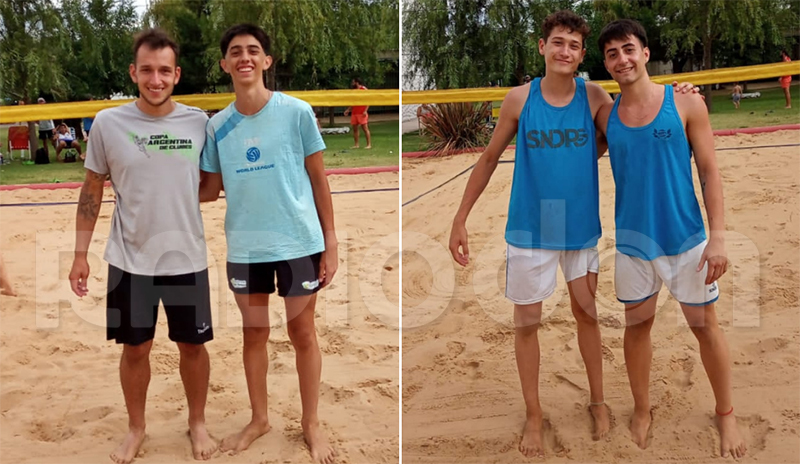Beachvoley circuito finalistas castex 17enero2022
