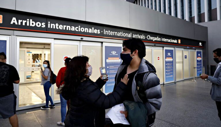 Coronavirus Pasajeros Aeropuerto 1enero2022