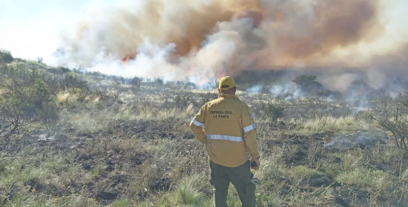 Incendio Brigadista Generalacha 5enero2022