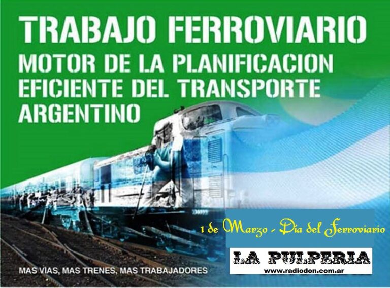Dia del ferroviario