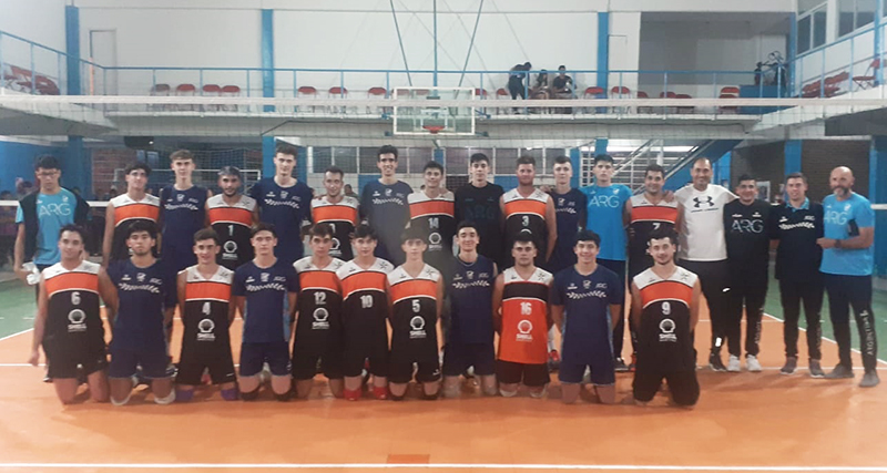 Voley seleccionargentina sub19 amistoso racingclub generalacha 28marzo2022