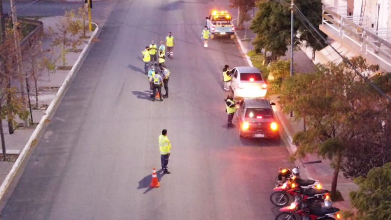 Transito Controles Santarosa Aerea 25abril2022