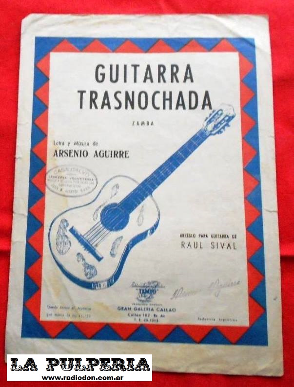 Guitarra trasnochada