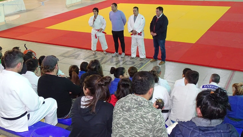 Almudevarceferino inauguracion tatami judo 18junio2022