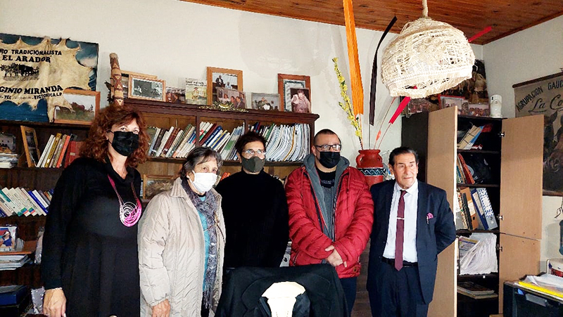 Maggioadriana inauguracion biblioteca centrojubilados victorica 5junio2022