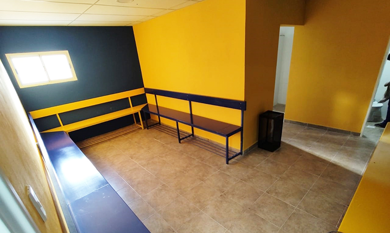 Telen club deportivo vestuario 13junio2022