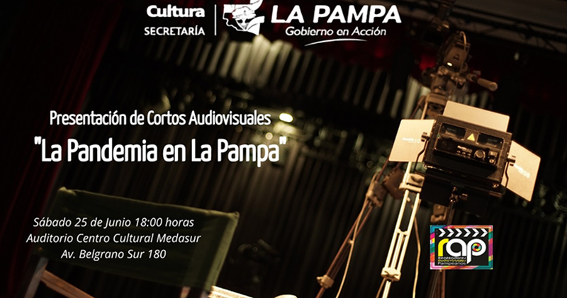 Camara filmadora cortos pandemia lapampa 22junio2022