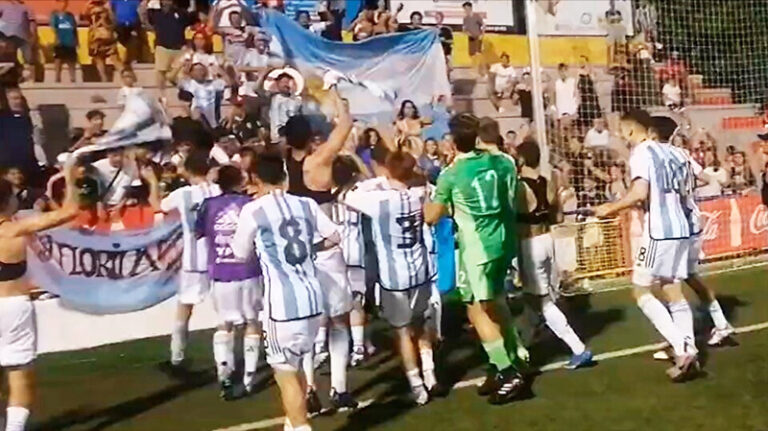 Seleccionargentina Sub20 Festejo Lalcudia 7agosto2022