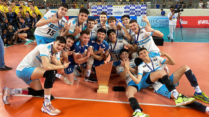 Sudamericano seleccionargentina voley sub19 campeona 28agosto2022 1