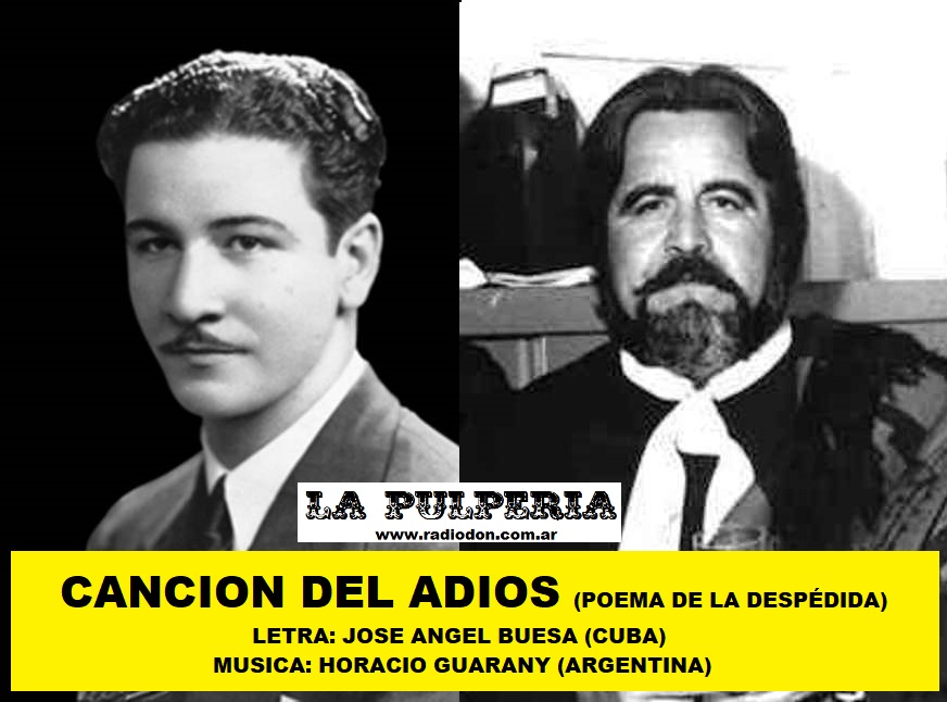 Cancion del adios